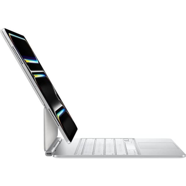 Tangentbord för Apple Magic Keyboard för iPad Pro 13 tum (M4) - Franska - Vit