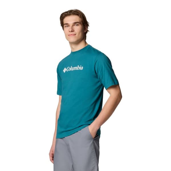 T-shirts Herr - Grön - Columbia CSC Basic Logo SS Tee