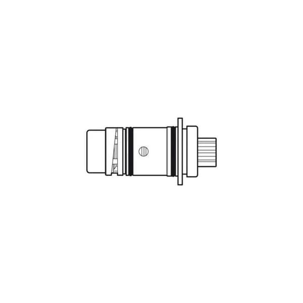 Kartusch Tempomix - Delabie - Ref: 743790 - Dusch 30 sekunder - Plast - Vit