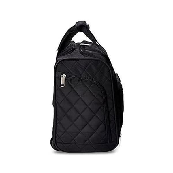 AmazonBasics kompakt svart vadderad kabinväska
