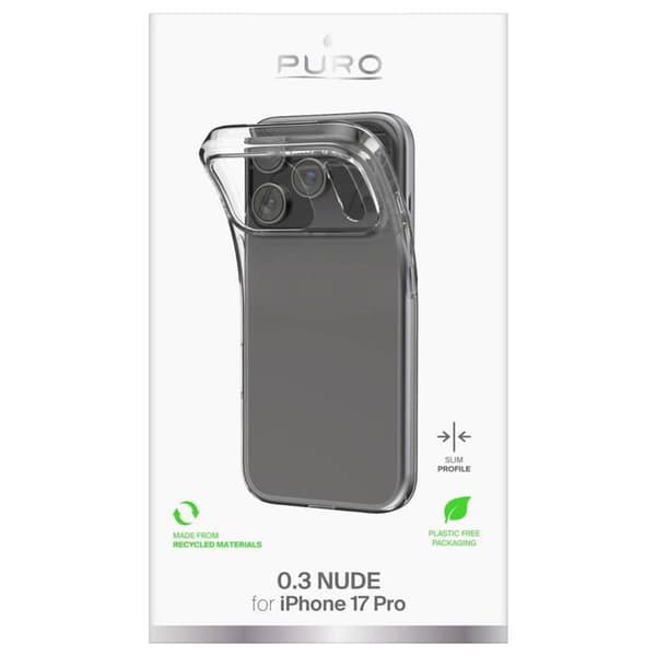 Puro Coque Apple iPhone 17 Pro PUIPC17P6303NUDETR