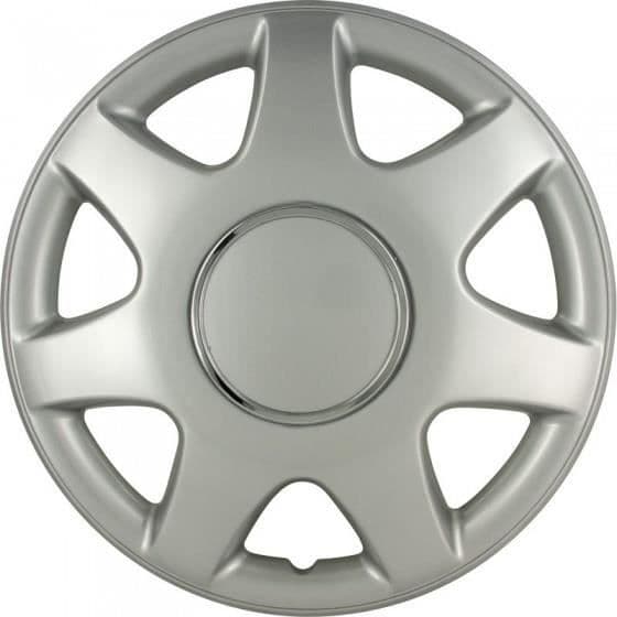 AutoStyle navkapslar Florida 13 tum ABS silver, set om 4