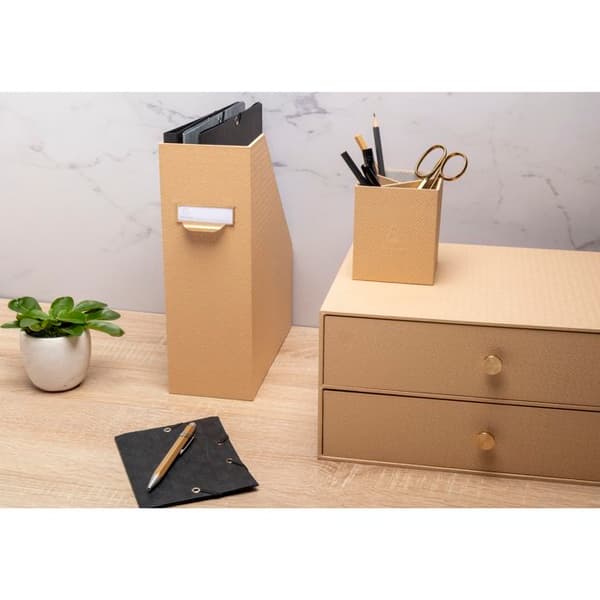 EXACOMPTA 2-pack med tidningshållare Office by Me, A4+, beige