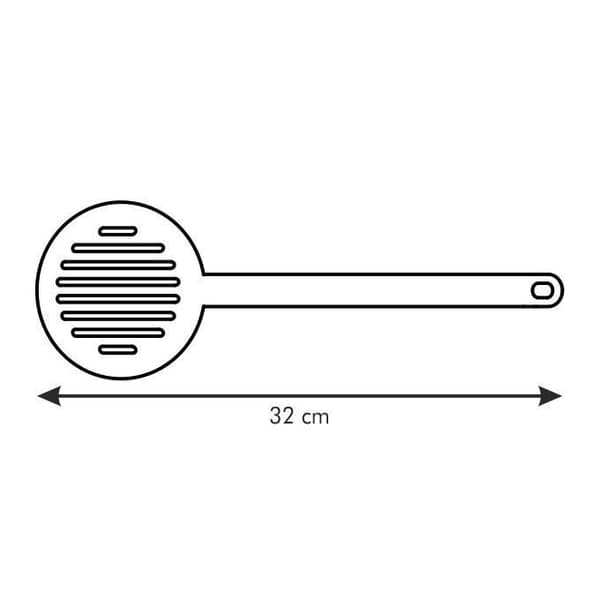 Tescoma 638020, svart, hängande hål, 210 °C, 32 cm