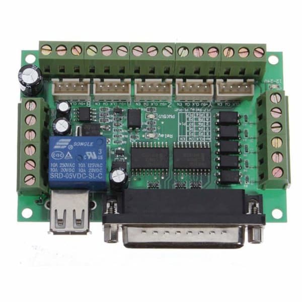 Dollatek Switch - DollaTek - 5 Axis CNC-kort med optisk koppling för MACH3 Stepper Motor Driver