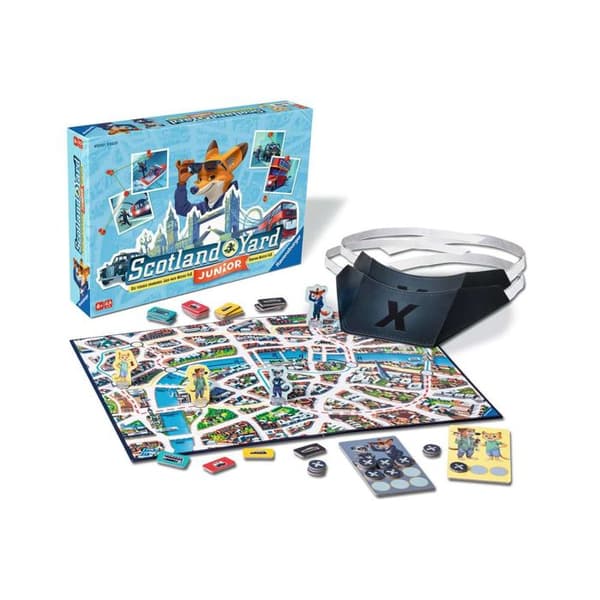 Scotland Yard junior utredningsspel - RAVENSBURGER - Blå - Från 6 år