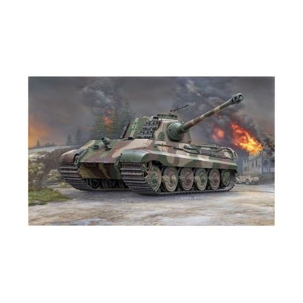 Modell av tank: Tiger II Ausf.B (Henschel-torn)
