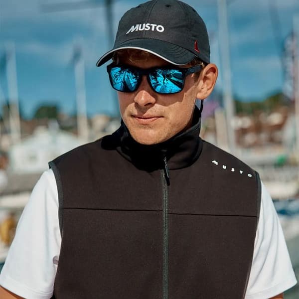 Musto Evo Crew Softshell Väst - Svart - XL