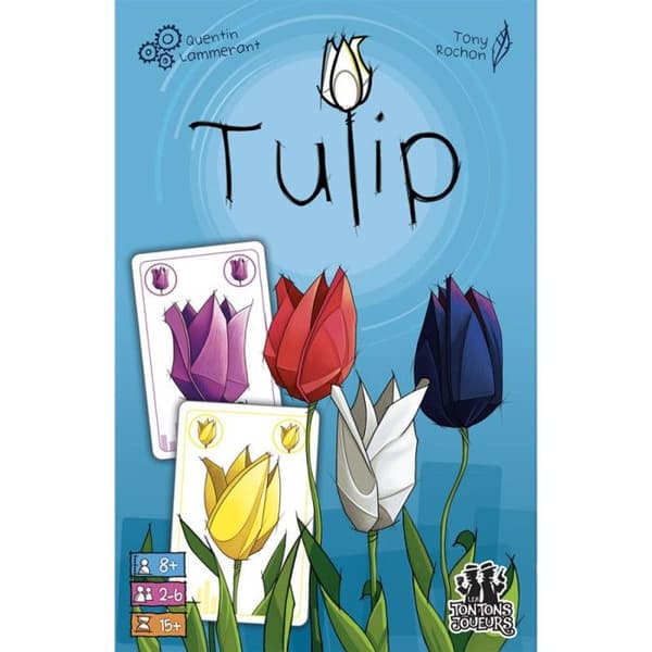 Strategispel Les Tontons Joueurs Tulip illustrerat
