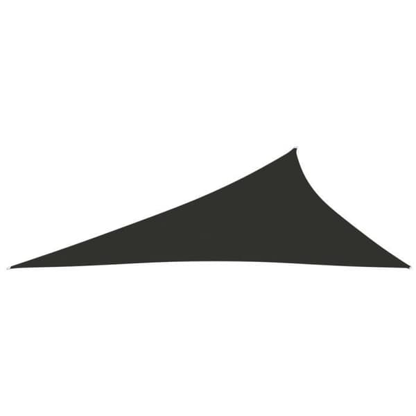 vidaXL Parasol Sail Triangulär Oxford Tyg 3x4x5 m Antracit