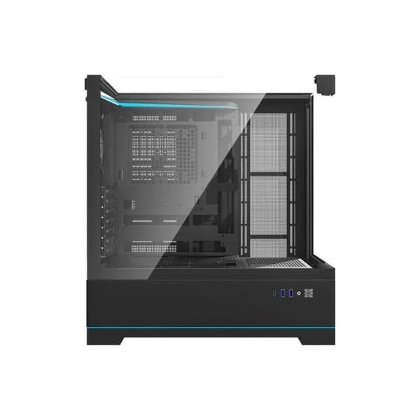 PC-chassi - DARKFLASH - DY450 - Svart - Midi Tower - 9 expansionsplatser
