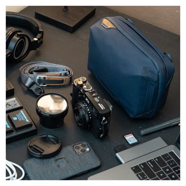 Etui - PEAK DESIGN - Tech Pouch V2 - 2 L - Blå - 2 års garanti