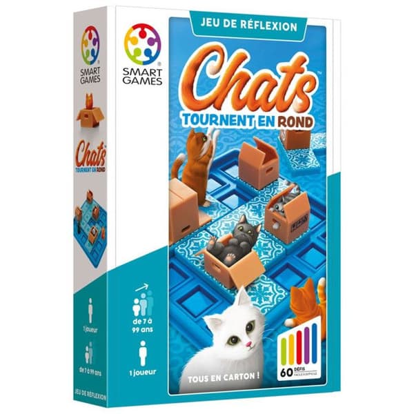 Smartgames pussel Katter går runt i cirklar