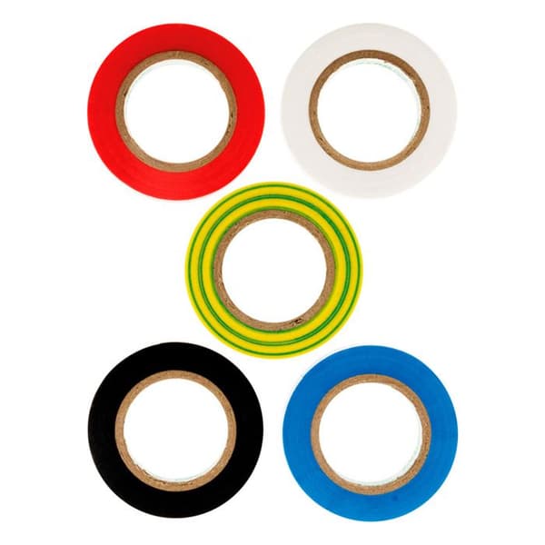 Set med 5 tejprullar 15mm x 10m - Zenitech