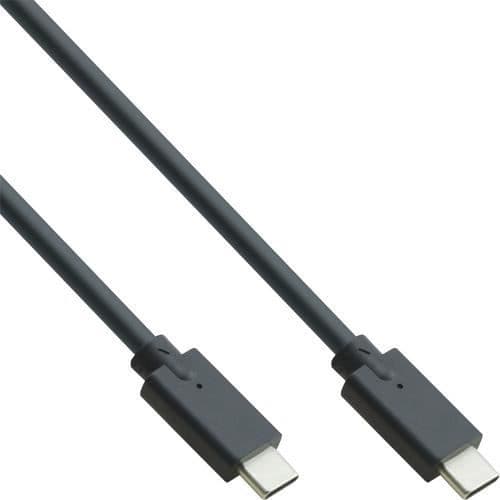 USB-kabel - INLINE - 35704A - 1,5 m - USB C - 3.2 Gen 2 - Svart