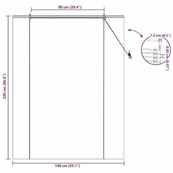 Fönsterbutik Vidaxl - 42006907