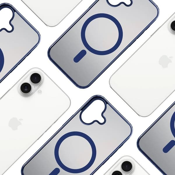 Coque 3mk Frosty MagCase för iPhone Air - Blå
