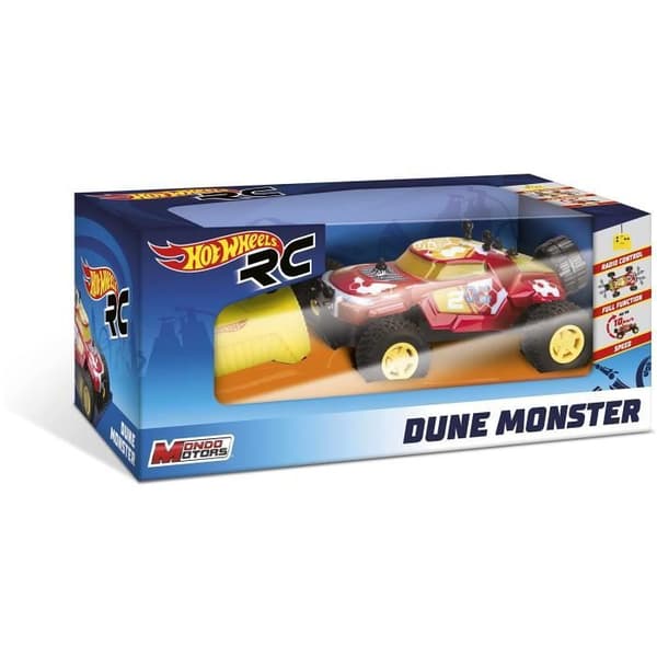 Hot Wheels Dune Monster radiostyrd buggy - 19cm