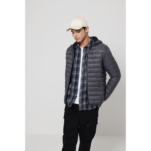 Doudoune med zip och huva Blend Romsey