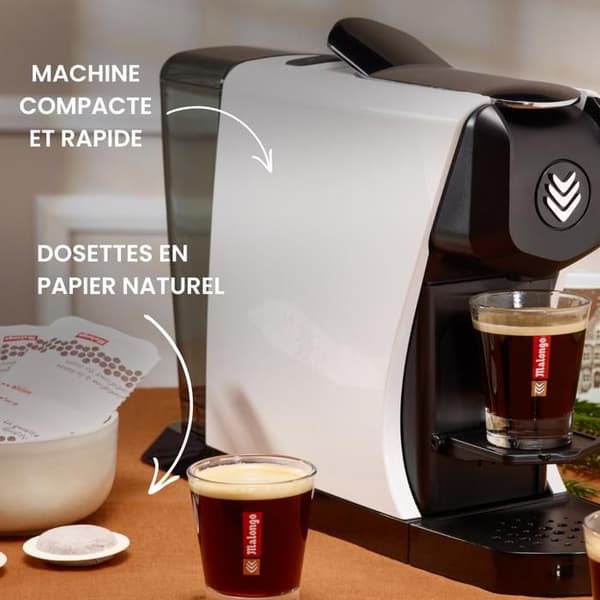 Malongo kaffekapselmaskin modell eoh - Blank vit