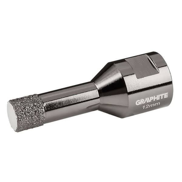Diamantkålsåg - GRAPHITE - 12 mm - M14 - Färg grå - 1 styck