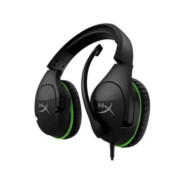 Circumaural headset - HYPERX - Cloud Stinger - Kabel - Svart och grön - För Xbox