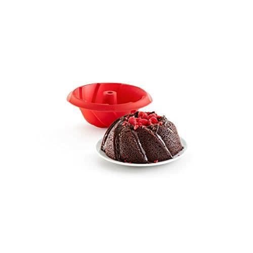 Silikonform - LEKUE - 1211820 - Röd - 20 cm - Non-stick