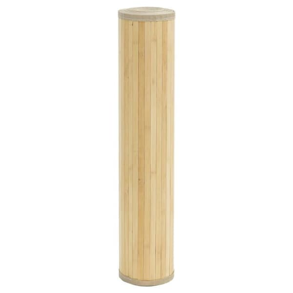 vidaXL Matta rektangulär ljus 100x200 cm bambu, vardagsrumsmatta, köksmatta, rektangulär matta, matta av 376945