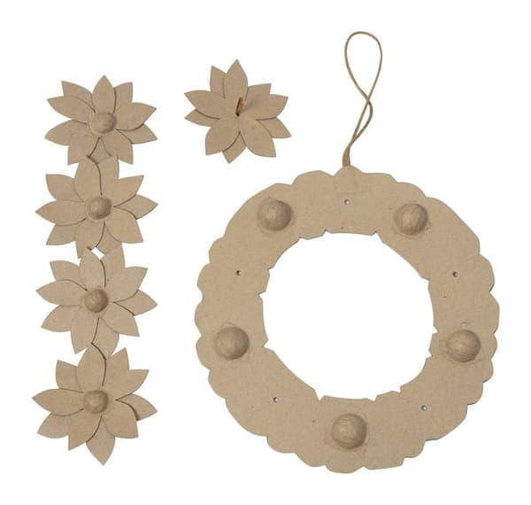 Décopatch julkrans - HD067C - Decopatch- Support, , Blomkrans, Liten