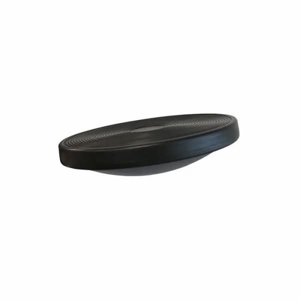 SOFTEE Balansbräda Ny – Svart PVC balansplatta 39 x 9 cm
