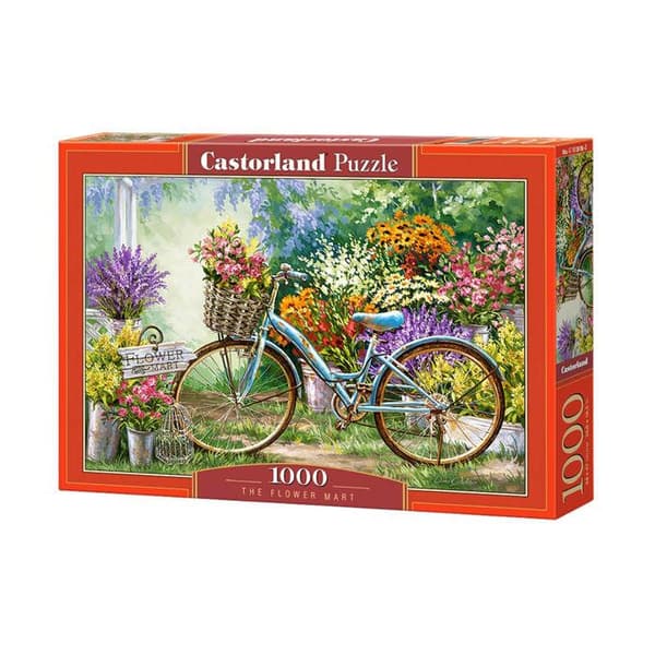 Pussel 1000 bitar: Blomsterbutiken