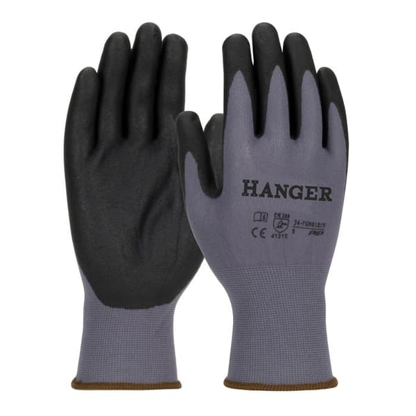 Arbetshandskar H-Dex T 08 nitrilbelagda i par om 3 - HANGER - 300019