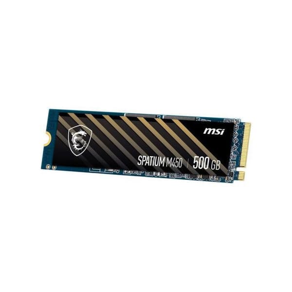 SSD NVMe - MSI - SPATIUM M450 - PCIe 4.0 - 500 Go - M.2