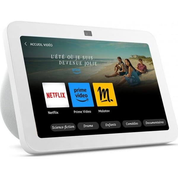 Röstassistent - AMAZON - Echo Show 8 - Vit - 3:e generationen - Originalgaranti