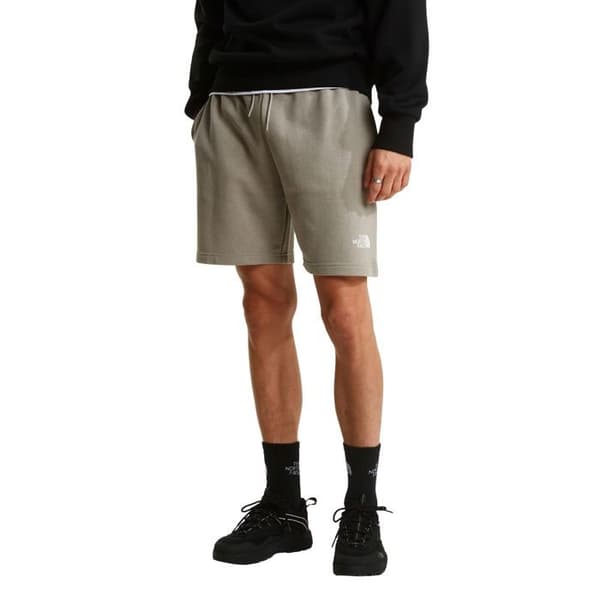 The North Face Kort Enkel Dome Ljus Regular Grå - NF0A8GQB2MB