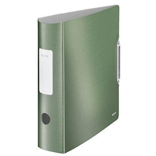 Häftmapp med spole - Leitz - A4 - 75mm - Celadon Grön - 180 Grad aktiv