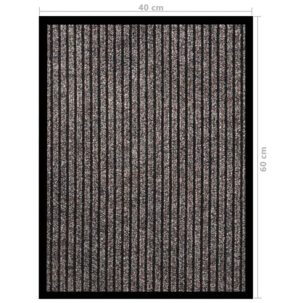 vidaXL Strykmatta Beige 40x60 cm