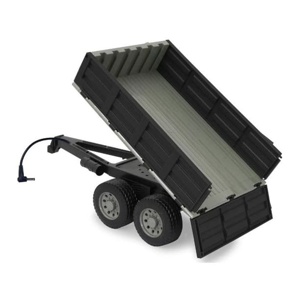 Tippsläp för RC-traktor - JAMARA - 423282 - Svart - RC Plug-system - Läm lyftbar