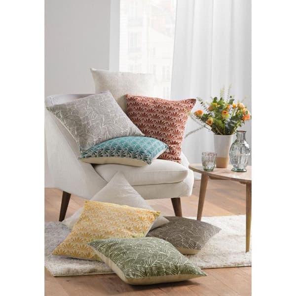 Kuddfodral Jacquard "Vivo" 40x40cm Grå