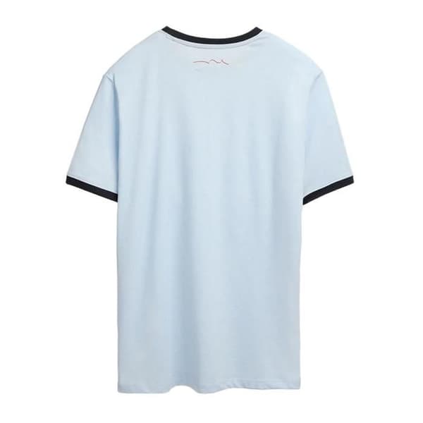 T-shirt Blå Herr Teddy Smith 2R 11016811D