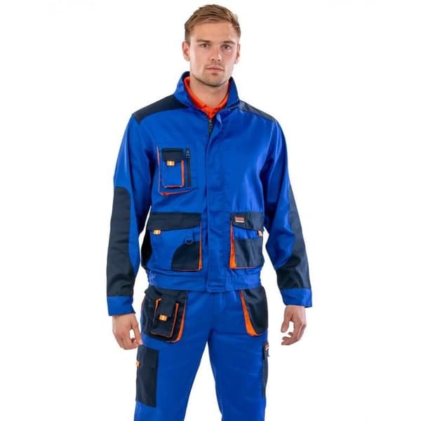 Result Lite vattentät jacka - royal/navy/orange