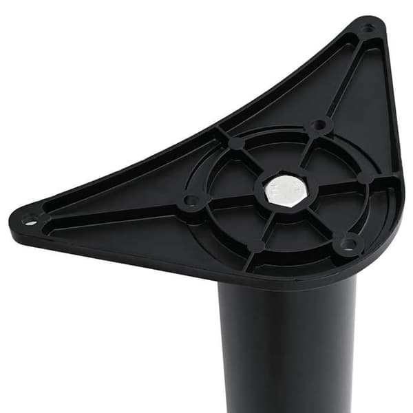 vidaXL 4 Höjdjusterbara bordsben 710 mm Svart