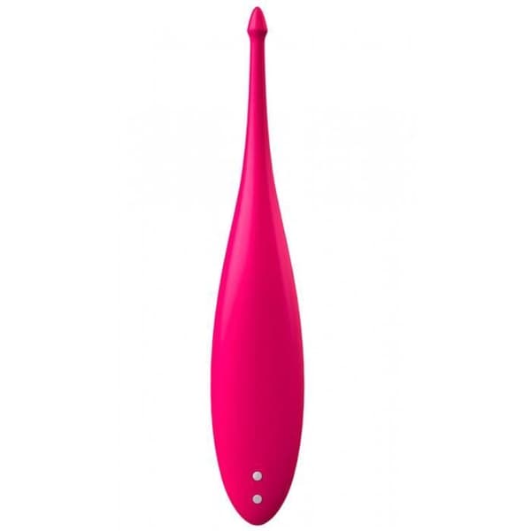 Clitoral Stimulator - Satisfyer - Twirling Fun - Rosa - Silikon - Vattentät IPX7