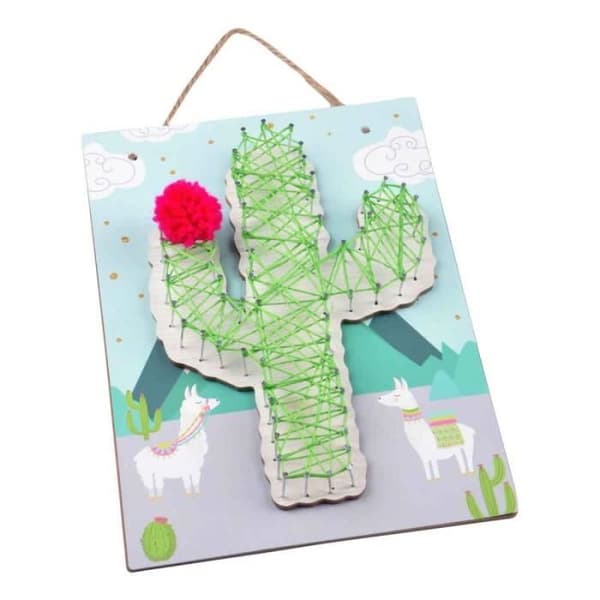 Kit String Art "kaktus" 28cm Multicolor - Paris Prix