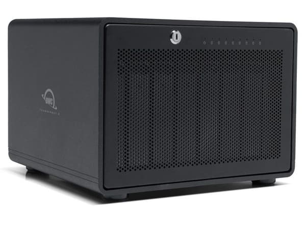 ThunderBay 8 RAID-enhet - OWC - Thunderbolt 3 - 8 fack - 2586 Mo/s - Svart