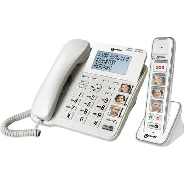 GEEMARC Telefon trådad AMPLIDECT COMBI-PHOTO 295 + PhotoDECT 295