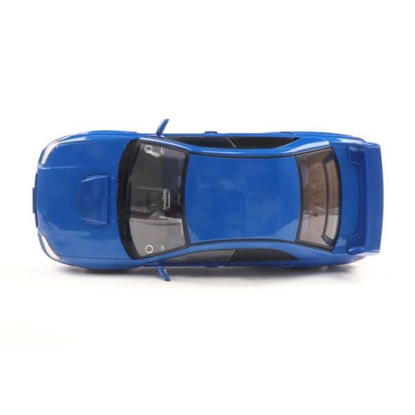Solid Subaru Impreza WRX STI 2003 Sonic Blue - Miniatyr 1/18