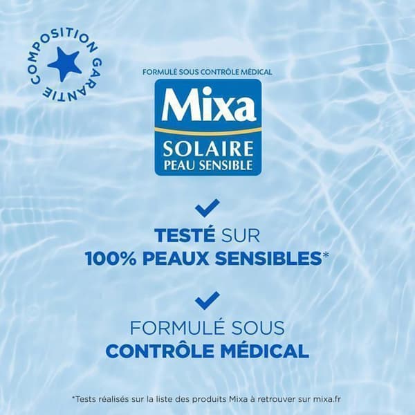 MIXA Solkräm för känslig hud SPF 50+ - 50 ml