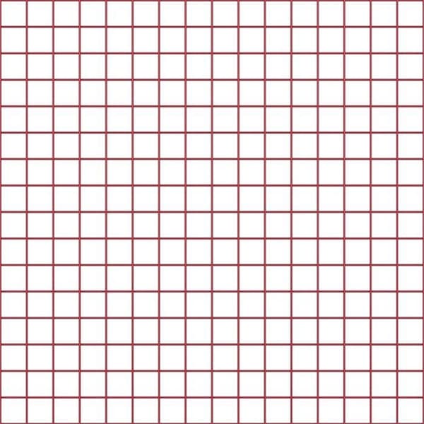 Svetsad Stängsel - Röd - Stål - 150 cm Höjd - 1000 cm Längd