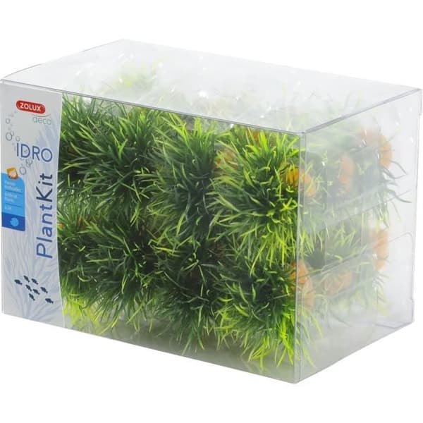 ZOLUX Kit med 24 konstgräsväxter Idro - För akvarium